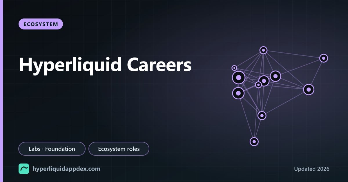 Hyperliquid Careers and Jobs: How Hyperliquid Labs, the Hyper Foundation and HyperEVM Protocols Hire (2026)
