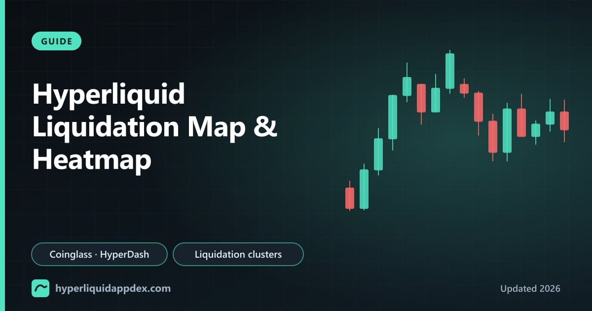 Hyperliquid Liquidation Map and Heatmap Explained: How Coinglass and HyperDash Build It, How to Read Clusters and Use It for Entries and Stops (2026)