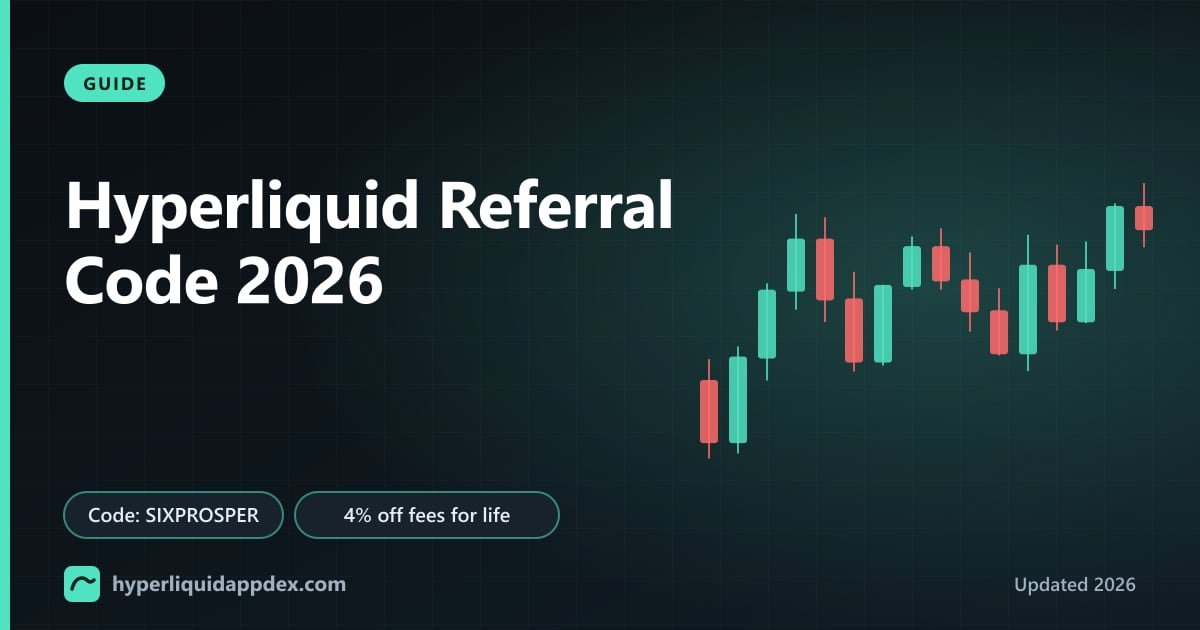 Hyperliquid Referral Code (2026): How the 4% Fee Discount Works, How to Apply It and How Referrers Earn