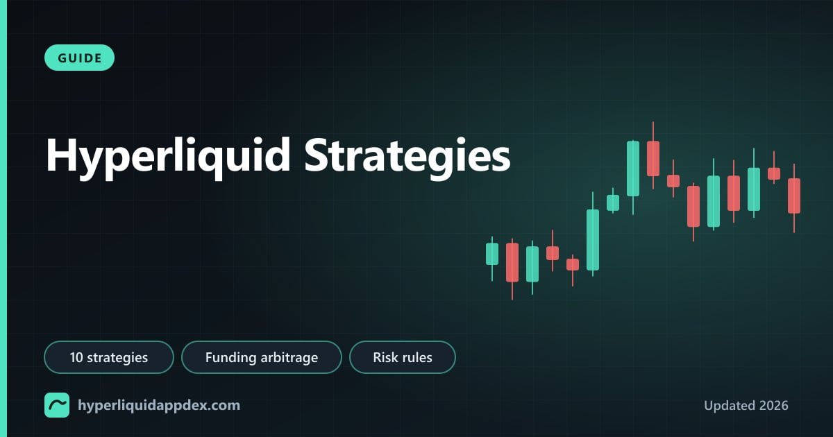 Hyperliquid Strategies: 10 Trading Strategies for Perps, Funding Arbitrage, Vaults and HIP-3 Markets (2026)